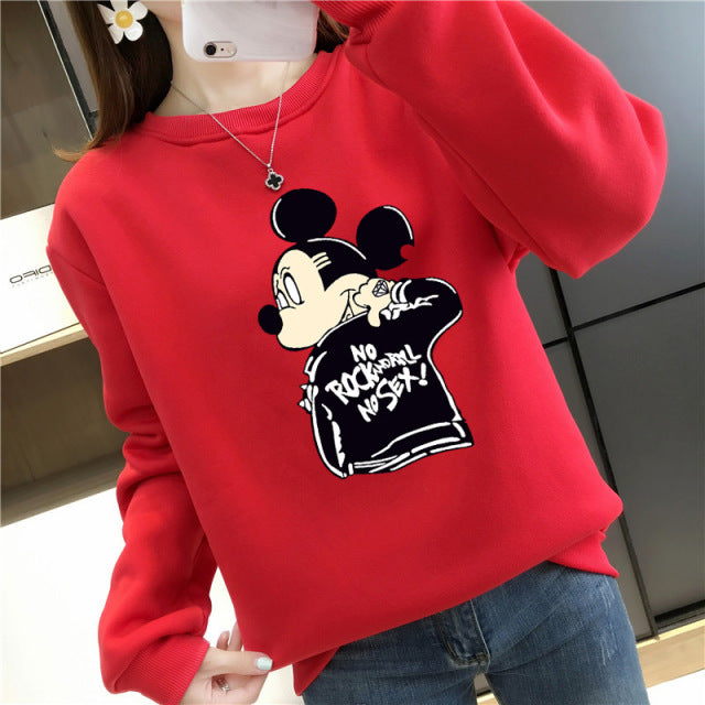 Dámská vtipná mikina Mickey Mouse