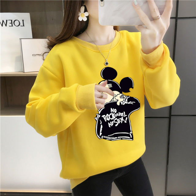 Dámská vtipná mikina Mickey Mouse