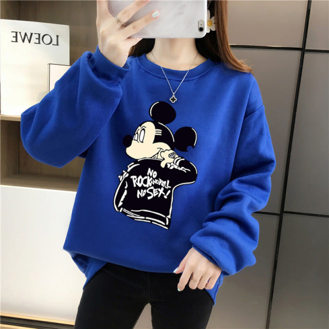 Dámská vtipná mikina Mickey Mouse
