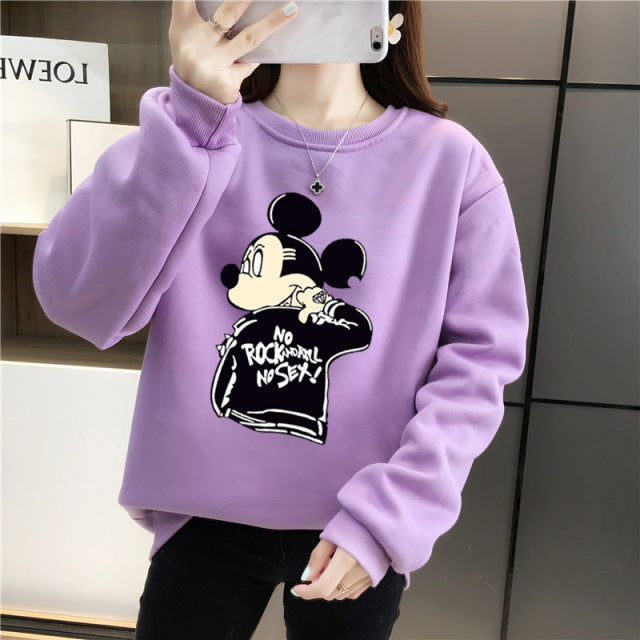 Dámská vtipná mikina Mickey Mouse