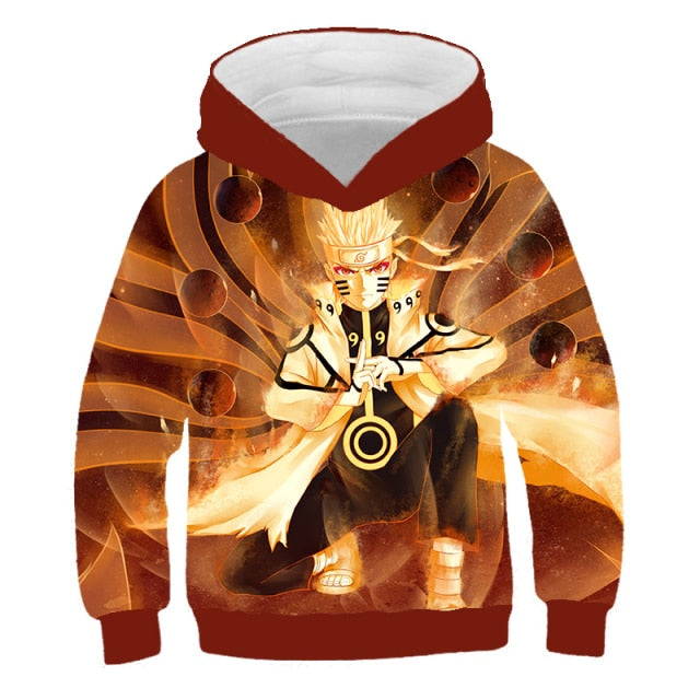 Dětská 3D mikina Naruto