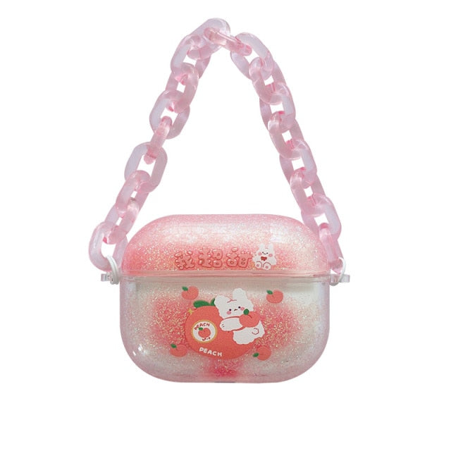 Obal na Airpods s řetízkem