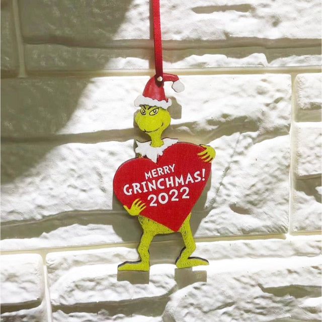 Vánoční ozdoba Grinch na stromek