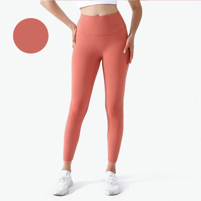 Dámské high waisted legíny na cvičení