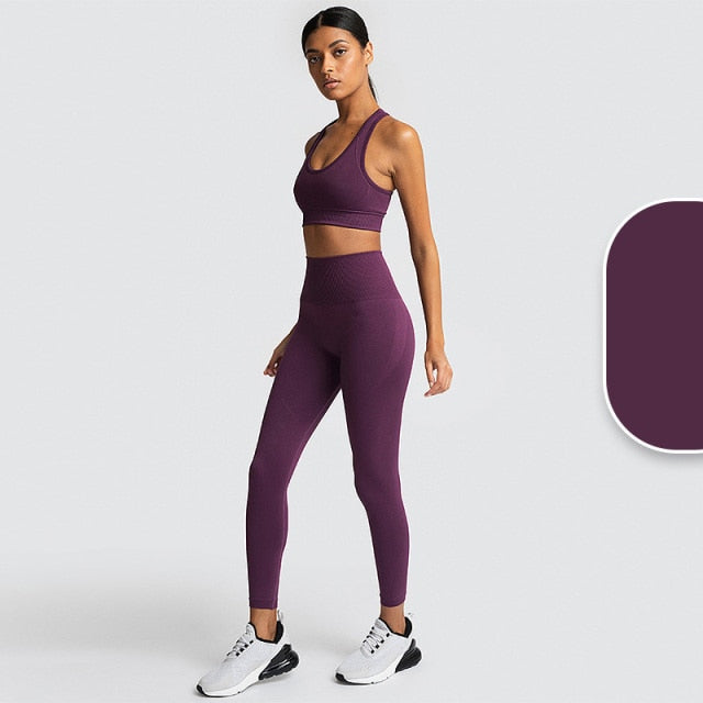 Dámské high waisted legíny na cvičení