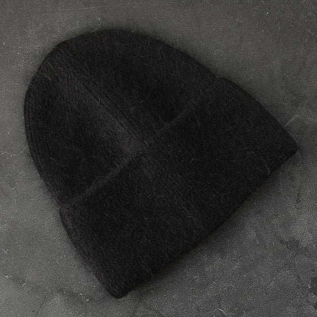 Pohodlná teplá zimní čepice