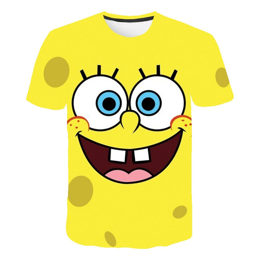 Dětské triko s potiskem Spongebob