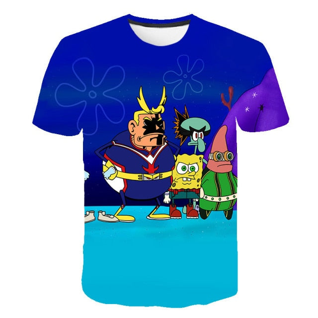 Dětské triko s potiskem Spongebob