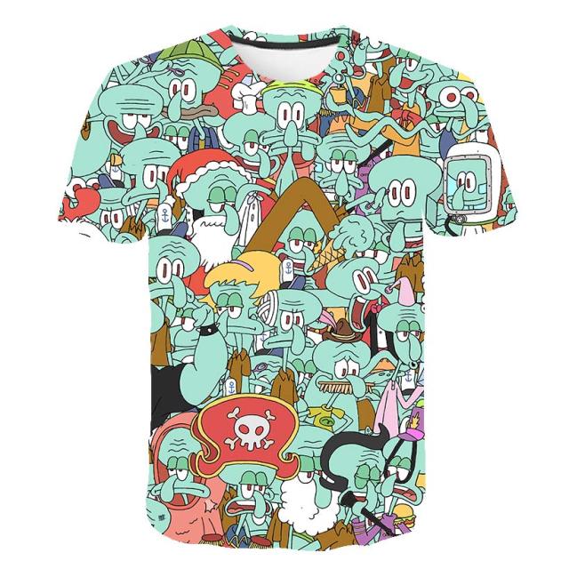 Dětské triko s potiskem Spongebob