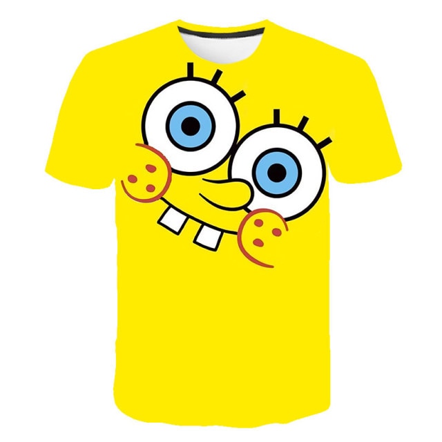 Dětské triko s potiskem Spongebob