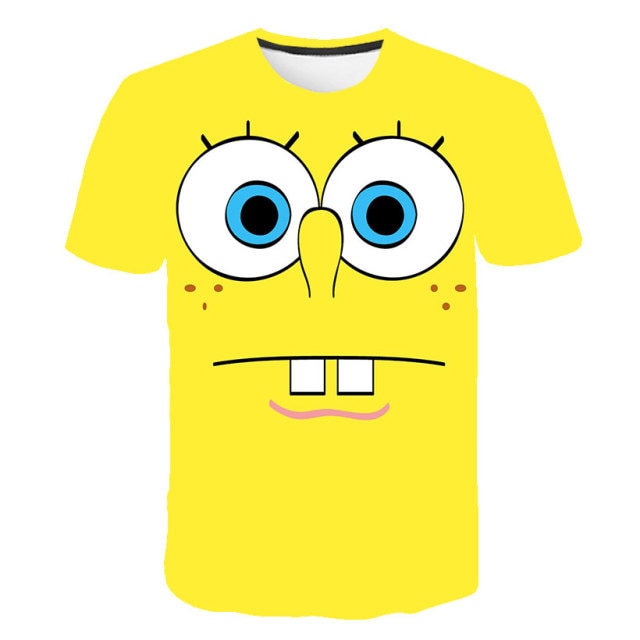 Dětské triko s potiskem Spongebob