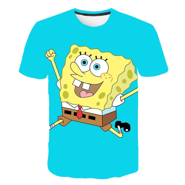 Dětské triko s potiskem Spongebob