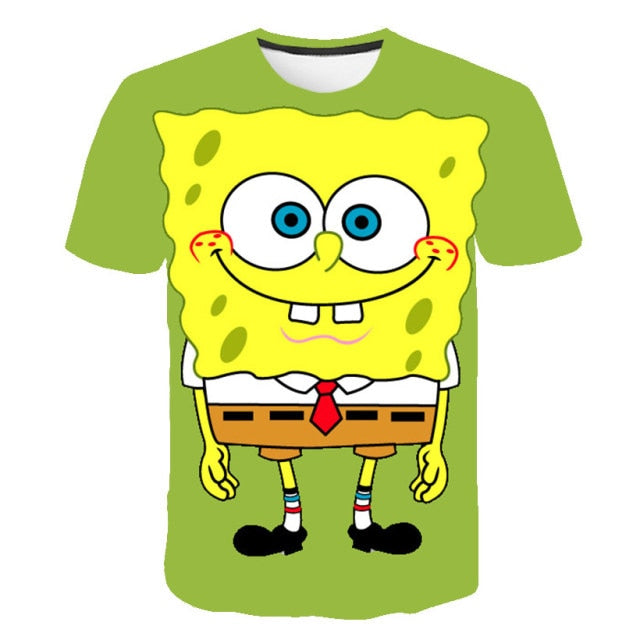 Dětské triko s potiskem Spongebob