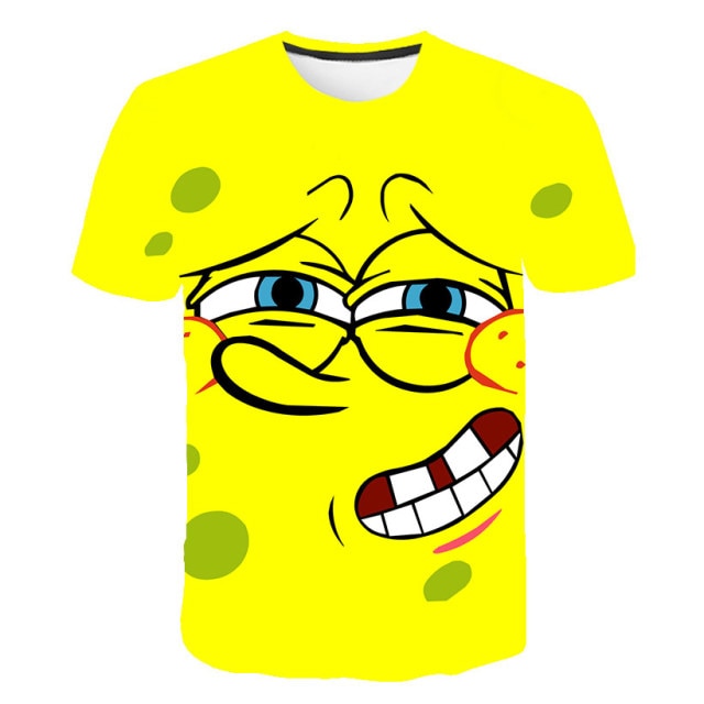 Dětské triko s potiskem Spongebob