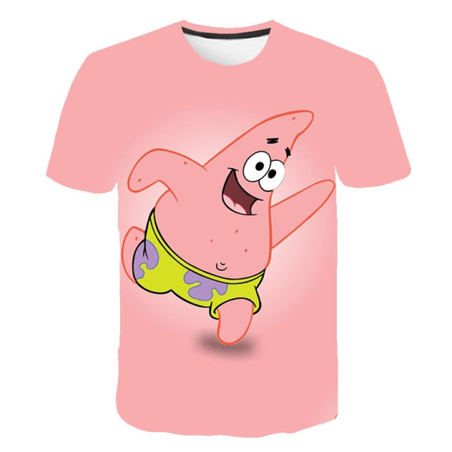 Dětské triko s potiskem Spongebob