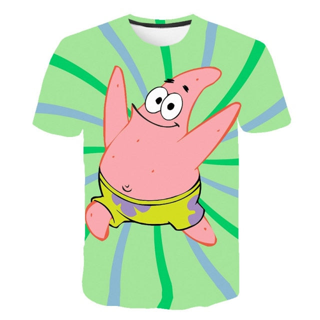 Dětské triko s potiskem Spongebob