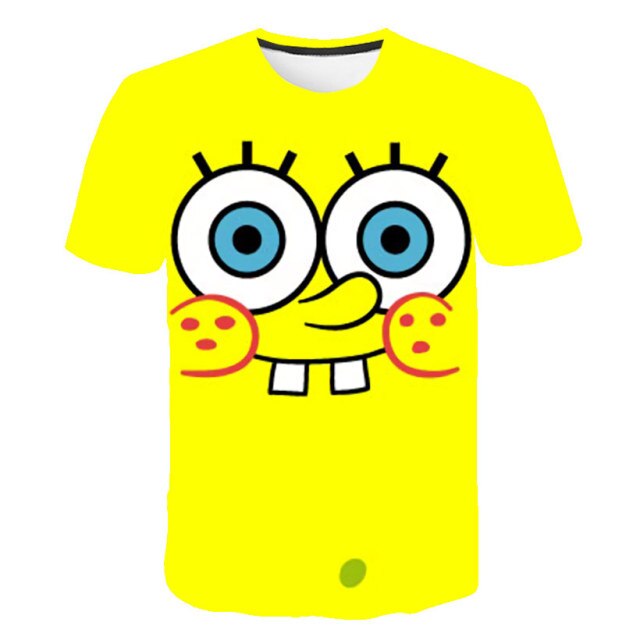 Dětské triko s potiskem Spongebob