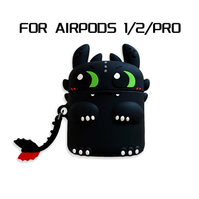 Roztomilý 3D obal na sluchátka AirPods