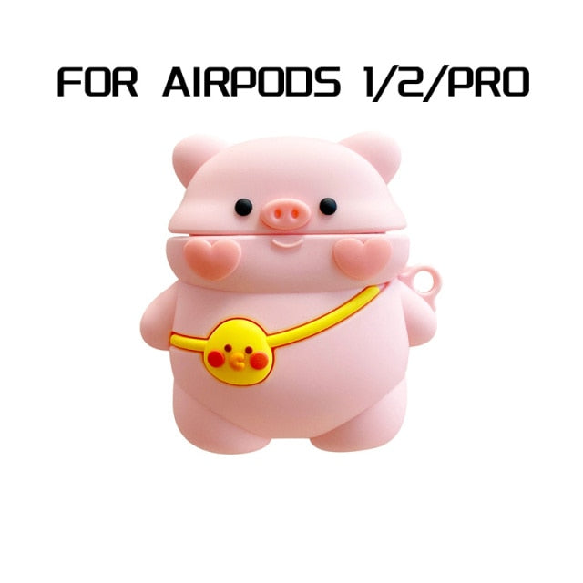 Roztomilý 3D obal na sluchátka AirPods
