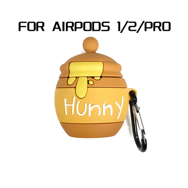 Roztomilý 3D obal na sluchátka AirPods