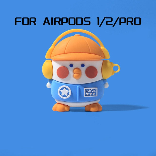 Roztomilý 3D obal na sluchátka AirPods