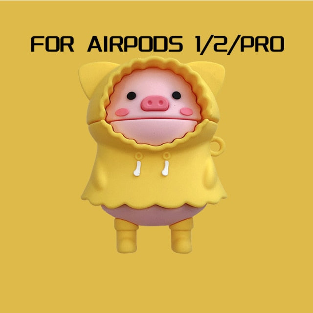 Roztomilý 3D obal na sluchátka AirPods