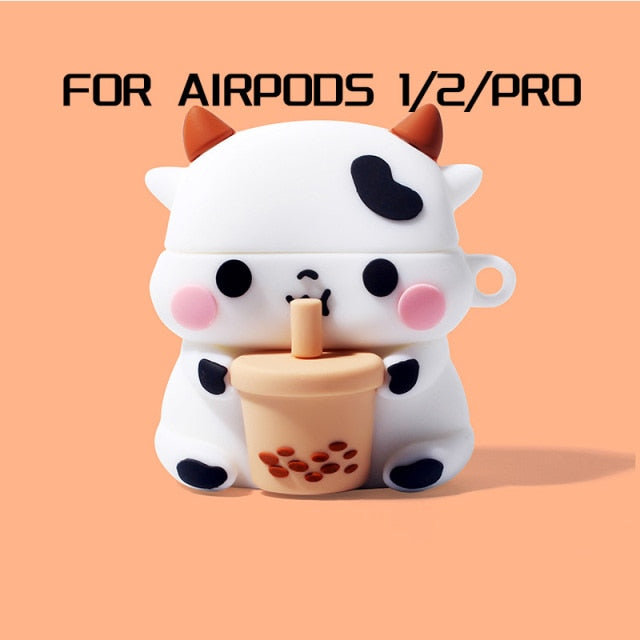 Roztomilý 3D obal na sluchátka AirPods