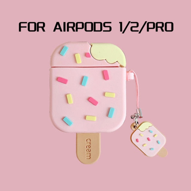 Roztomilý 3D obal na sluchátka AirPods