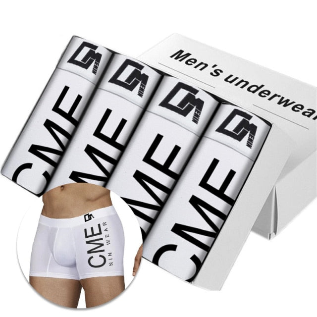 Pánské boxerky s nápisem 4 ks