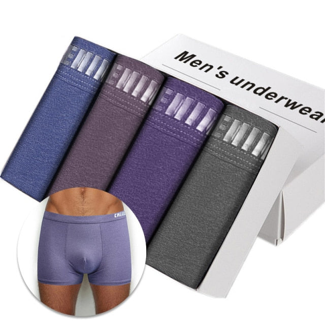 Pánské boxerky s nápisem 4 ks