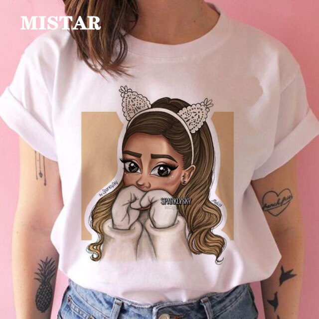 Dámské triko s potiskem Ariana Grande