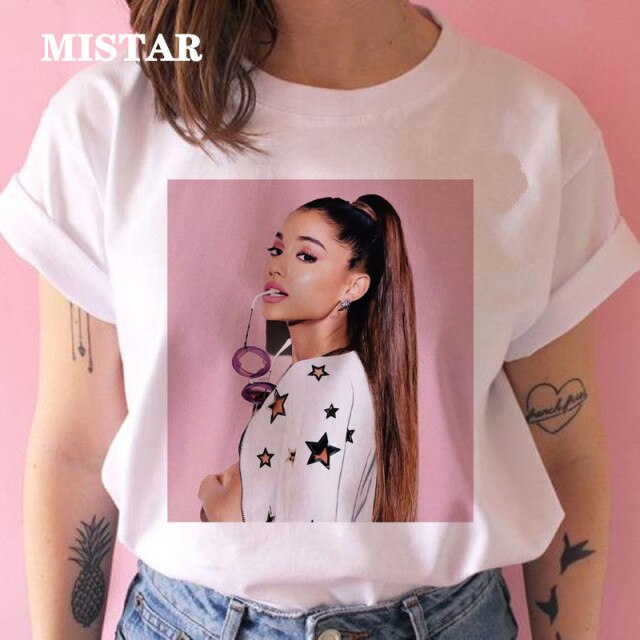 Dámské triko s potiskem Ariana Grande