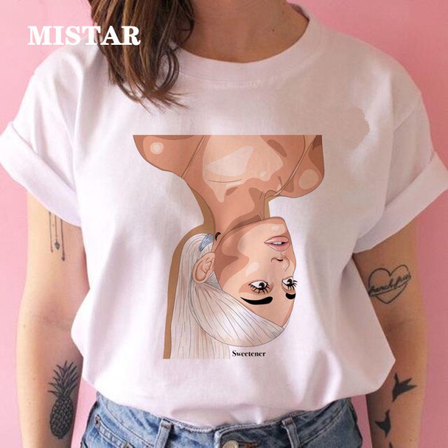 Dámské triko s potiskem Ariana Grande