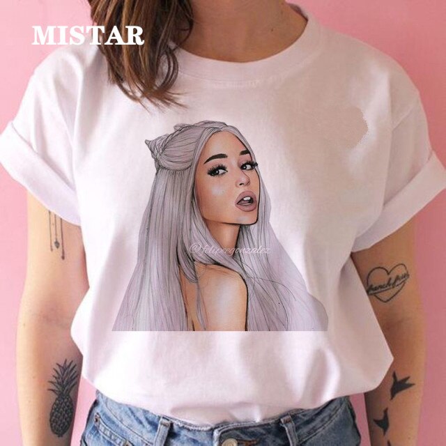 Dámské triko s potiskem Ariana Grande