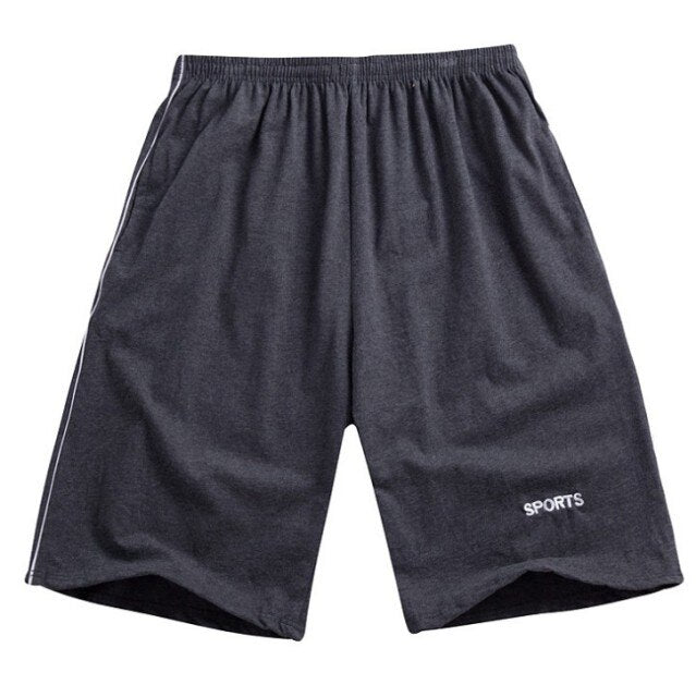 Pánské dlouhé látkové kraťasy 10XL