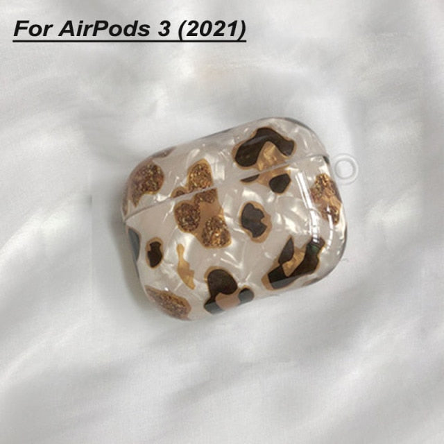 Obal na Airpods s leopardím vzorem