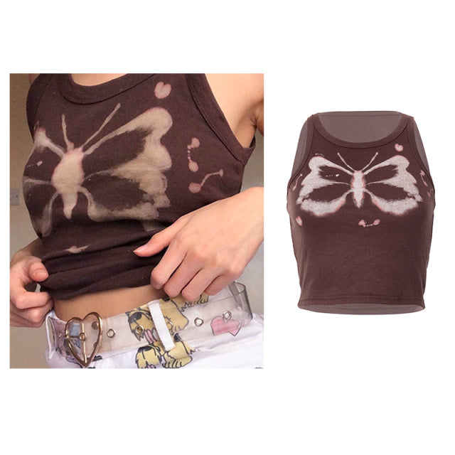 Dámské croptop triko