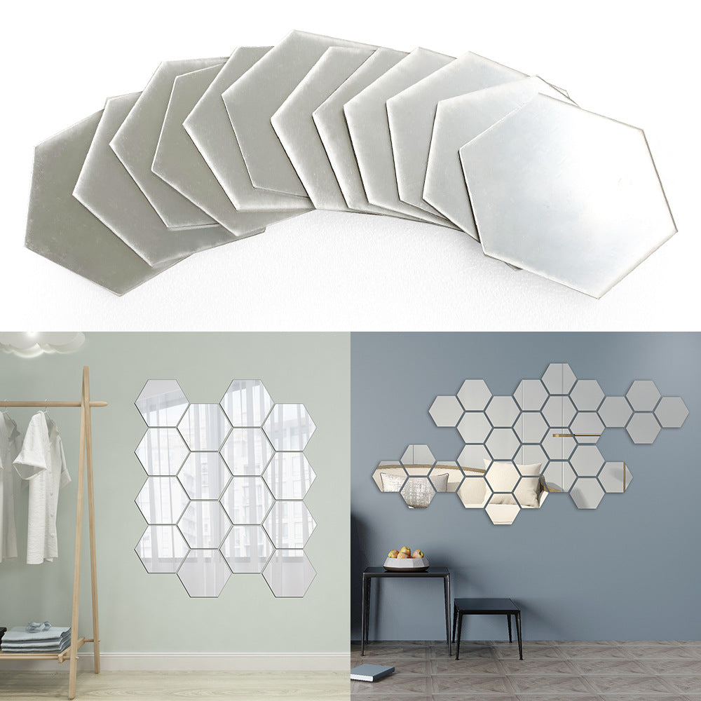 Designový set zrcadel 12ks
