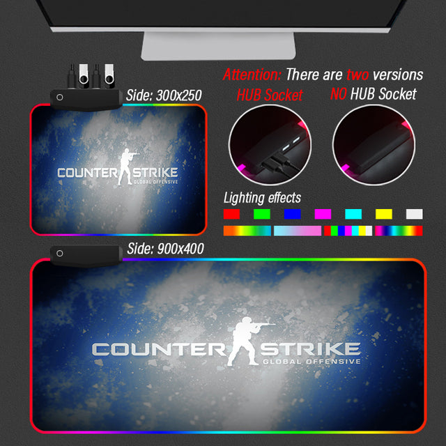 Led podložka pod myš Counter Strike