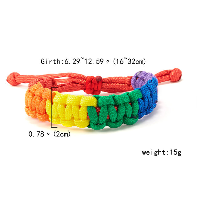 Minimalistické LGBT+ náramky