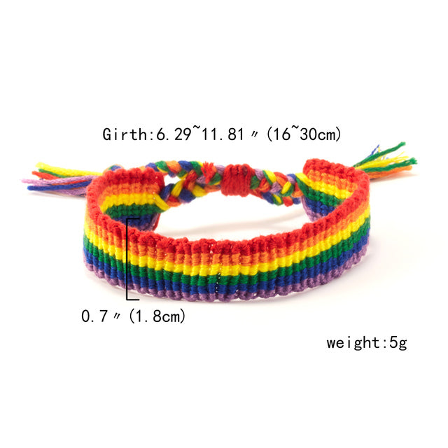 Minimalistické LGBT+ náramky