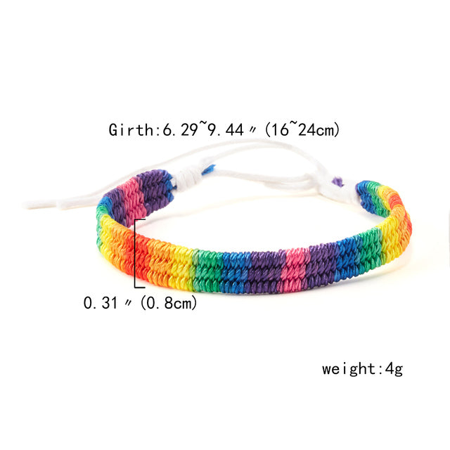 Minimalistické LGBT+ náramky