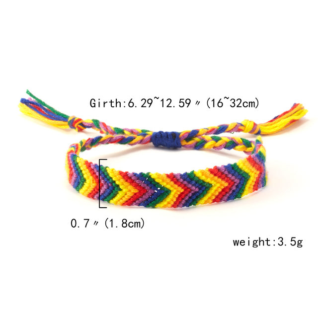 Minimalistické LGBT+ náramky