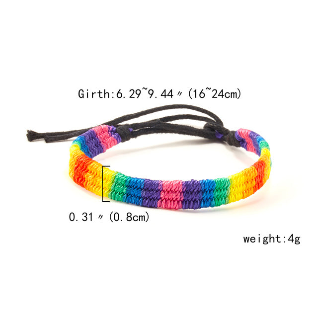 Minimalistické LGBT+ náramky