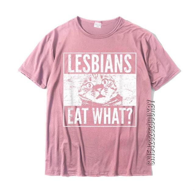 Dámské triko s nápisem Lesbians Eat What