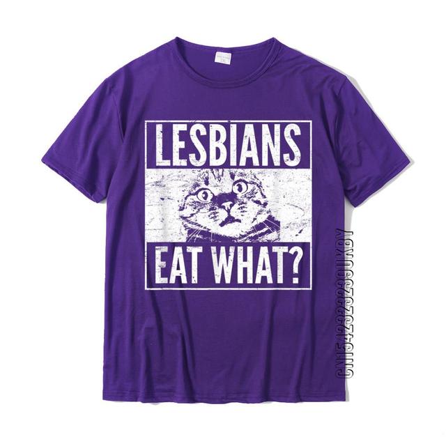 Dámské triko s nápisem Lesbians Eat What
