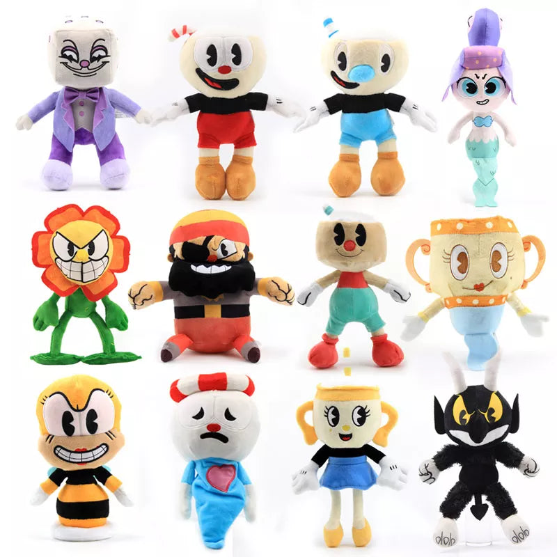 Plyšová hračka Cuphead