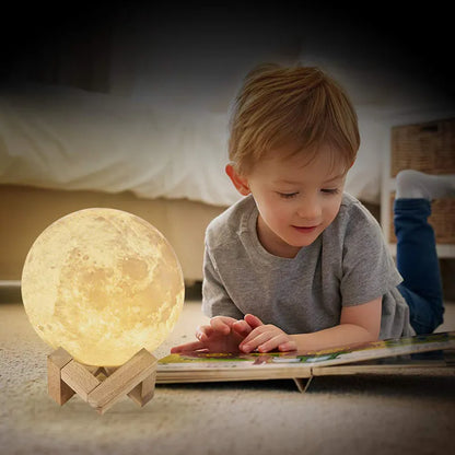 Lampa ve stylu měsíce