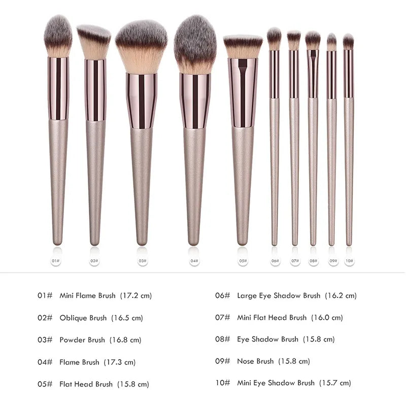 Set štětců na make-up