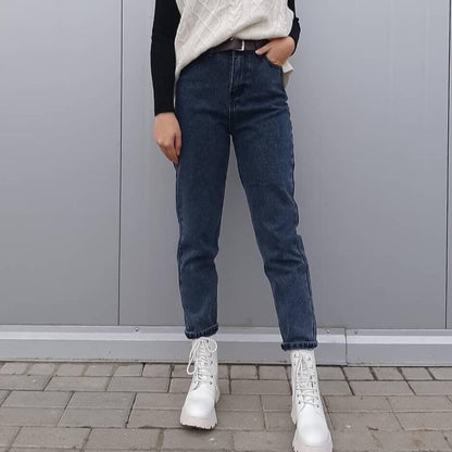 Dámské high waisted džíny